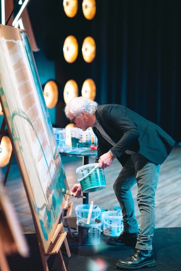 Workshops in der TALENT ACADEMY Europa-Park mit dem Porträtisten und Freskomaler Roberto Radici